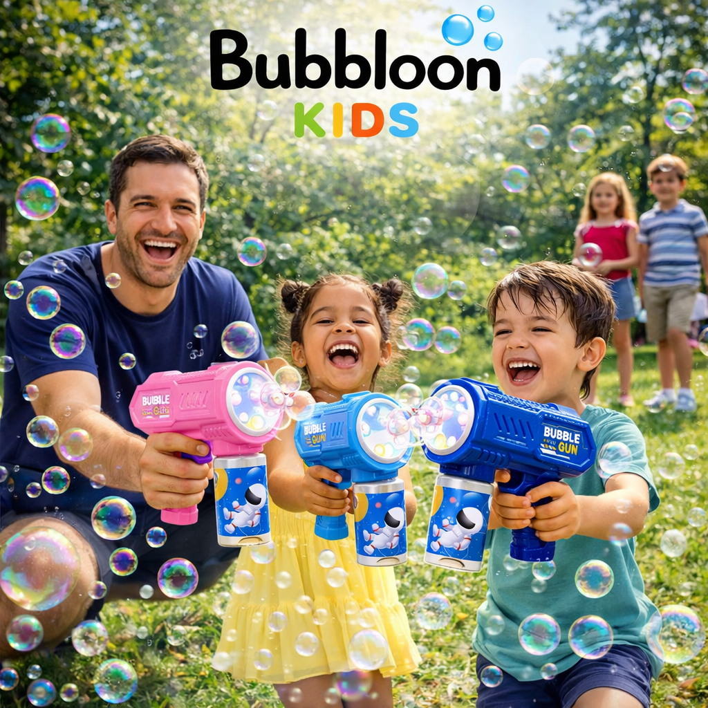 Bubbloon™ Bubble Machine – Automatic Bubble Maker
