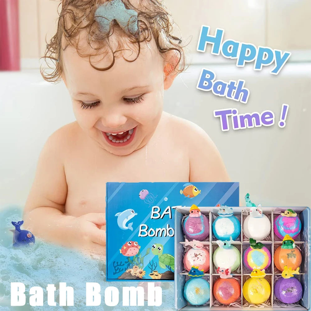 Bubbloon™ Ocean Surprise Treasures – 12-Piece Bath Toy Set