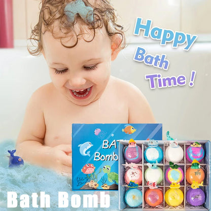 Bubbloon™ Ocean Surprise Treasures – 12-Piece Bath Toy Set